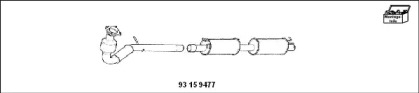 Комплект для дооборудования HJS 93 15 9477